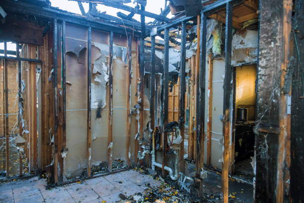 Professional Fire Board Up technician working in Florence, AZ